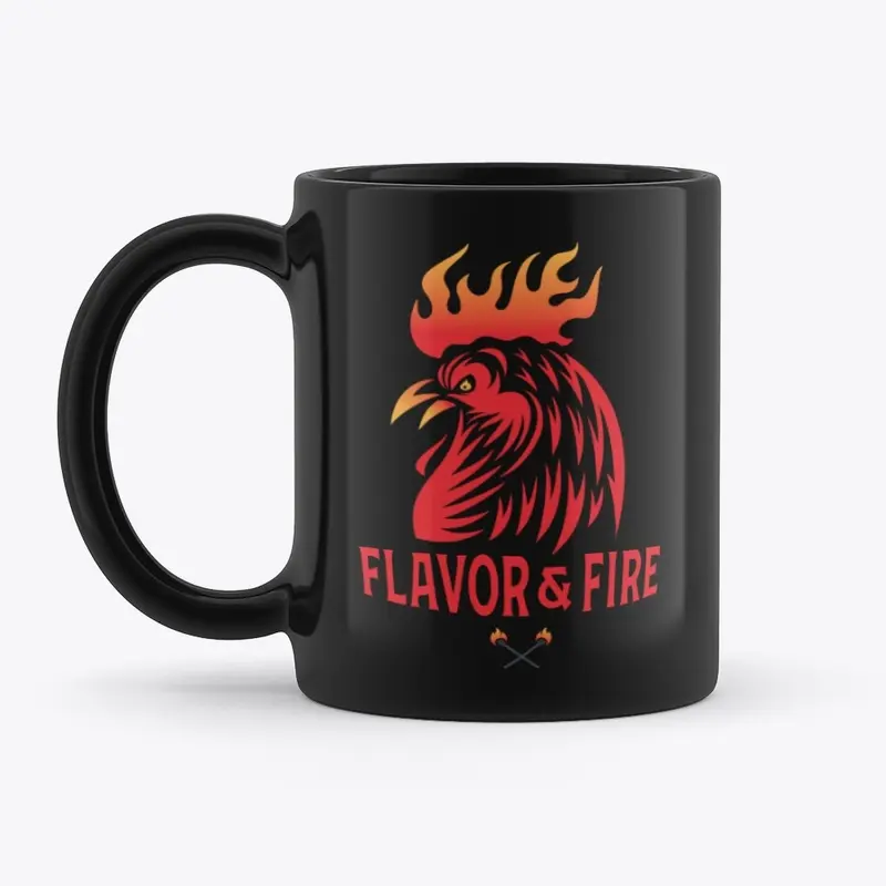 Flavor & Fire Rooster Full Color